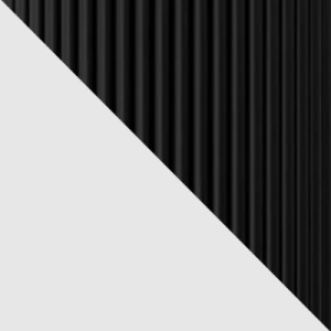 Цвет Белый, ЛДСП / Черный, металл