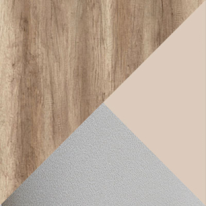 Цвет Сатин / Дуб Каньон / Бежевый, велюр