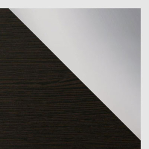 Цвет Венге / Зеркало / Белый глянец, алюминий