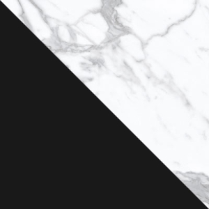 Цвет Белый мрамор / Черный, металл
