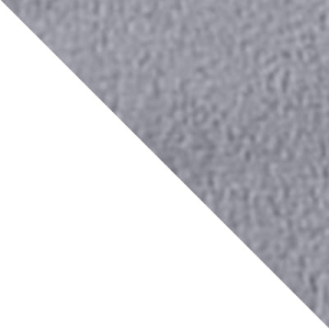 Цвет Серый, велюр / Белый, металл