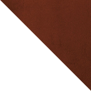 Цвет Терракотовый, велюр / Белый, пластик