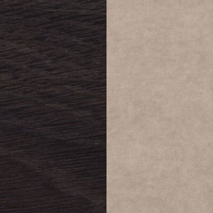 Цвет Венге / Бежевый, велюр