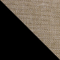 Цвет Бежевый, рогожка / Черный, металл