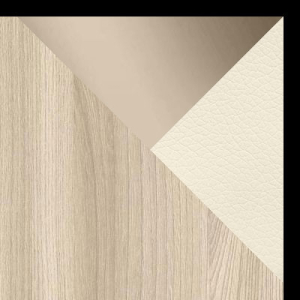 Цвет Ясень шимо светлый / Зеркало бронза / Черный муар, алюминий / Бежевый, экокожа