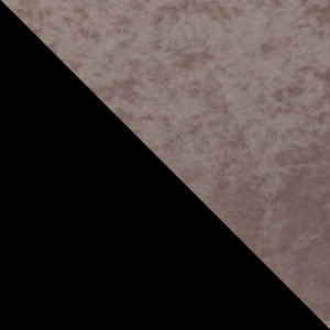 Цвет Темно-бежевый, велюр / Черный, пластик