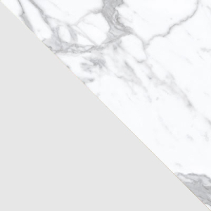 Цвет Белый мрамор / Белый, металл