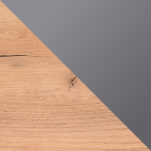 Цвет Серый графит / Дуб Крафт золотой