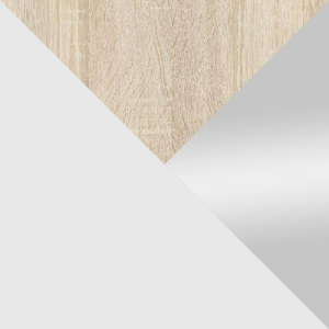 Цвет Дуб Сонома / Белый / Зеркало