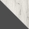Цвет Графит / Дуб Крафт белый