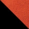 Цвет Терракотовый, велюр / Черный, металл