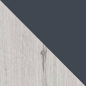 Цвет Дуб Эльза / Темно-серый лофт
