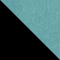 Цвет Бирюзовый, велюр / Черный, металл