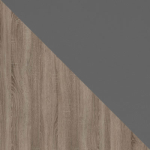 Цвет Дуб Сонома трюфель, ЛДСП / Серый, ткань