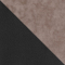 Цвет Темно-бежевый, велюр / Черный, пластик