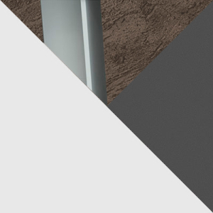 Цвет Белый / Камень темный со стеклом / Графит серый