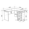 Письменный стол Стол компьютерный Лайт-2 угловой Лайт-2У фото 13