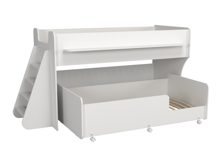 Кровать-чердак Двухъярусная кровать Р444 Капризун 7 Ларни фото 1