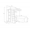 Двухъярусная кровать Двухъярусная кровать Астра-4 Астра 4 фото 5