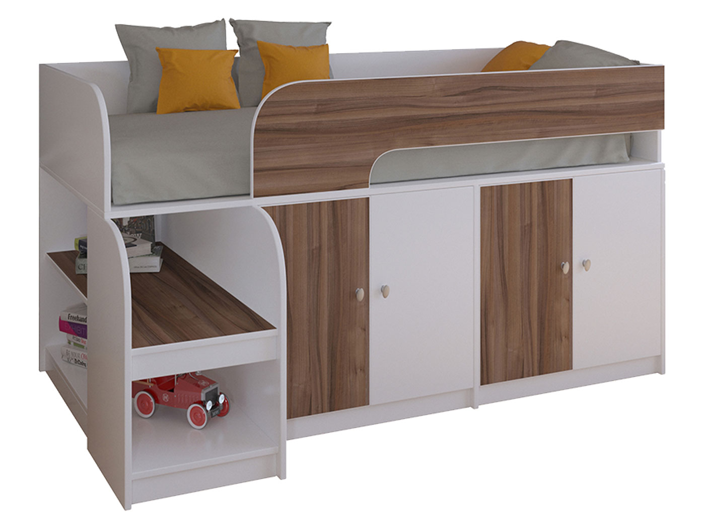 Кровать-чердак Двухъярусная кровать Астра-9 V2 Астра 9/2 фото 11