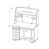 Компьютерный стол КС 20-21 м2 Джордано фото 1