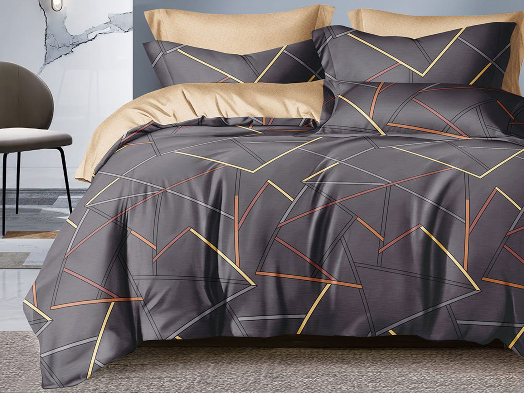 Комплект постельного белья КПБ, КПБ(05)-(324) Ткань: сатин Цвет:  разноцветный Азиза фото 1