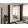 Распашной шкаф Шкаф Эко Квадро 4 дв Эко Квадро с зеркалом фото 3