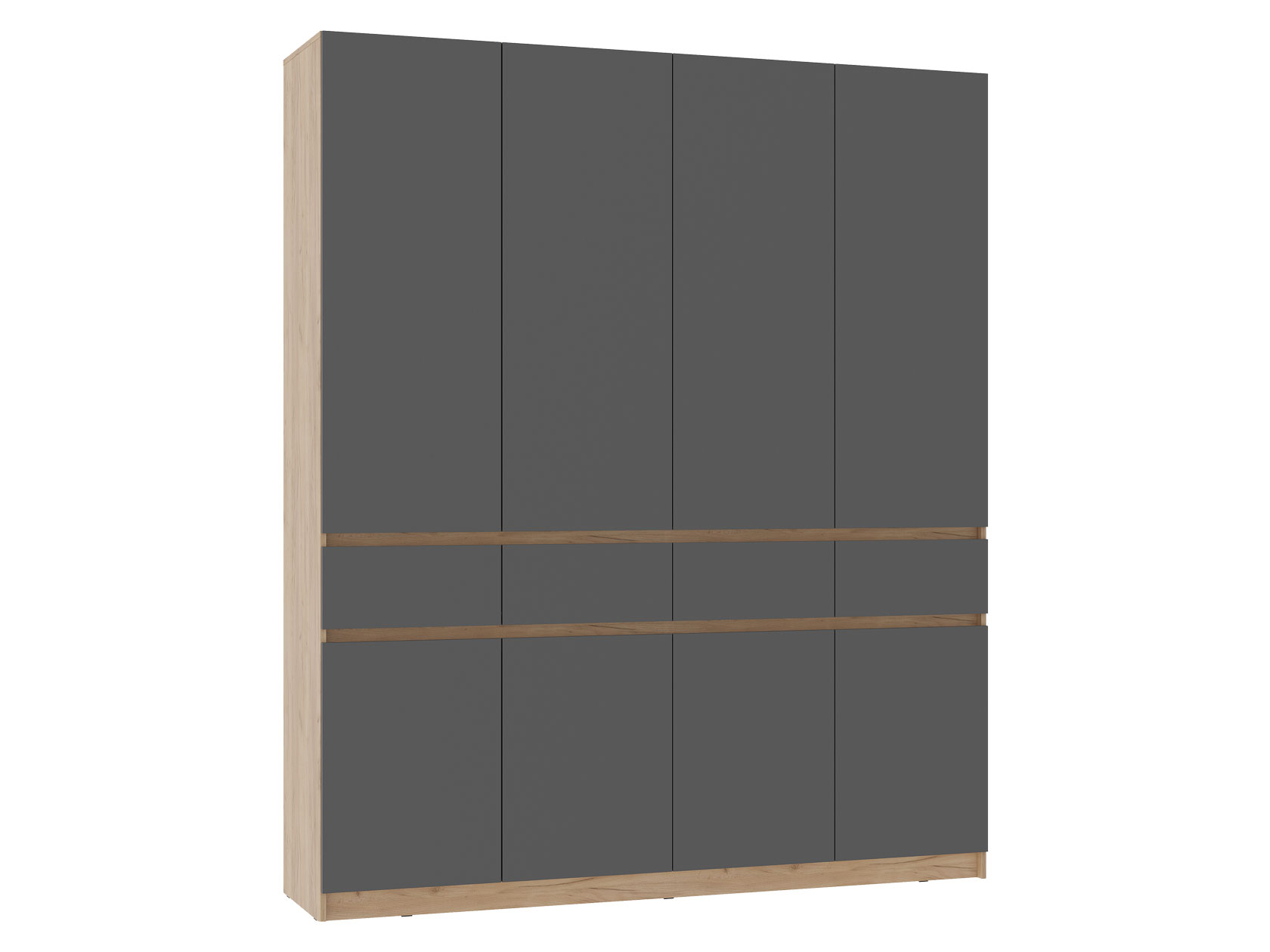 Распашной шкаф Шкаф 4 дв 4 ящ Багира ШК-13 Багира Макси фото 7