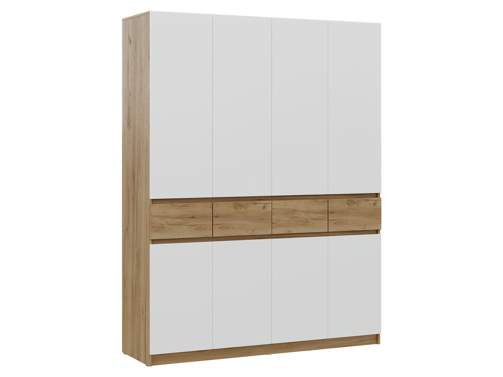 Распашной шкаф Шкаф 4 дв Бостон Лайт Бостон Лайт Макси фото 1