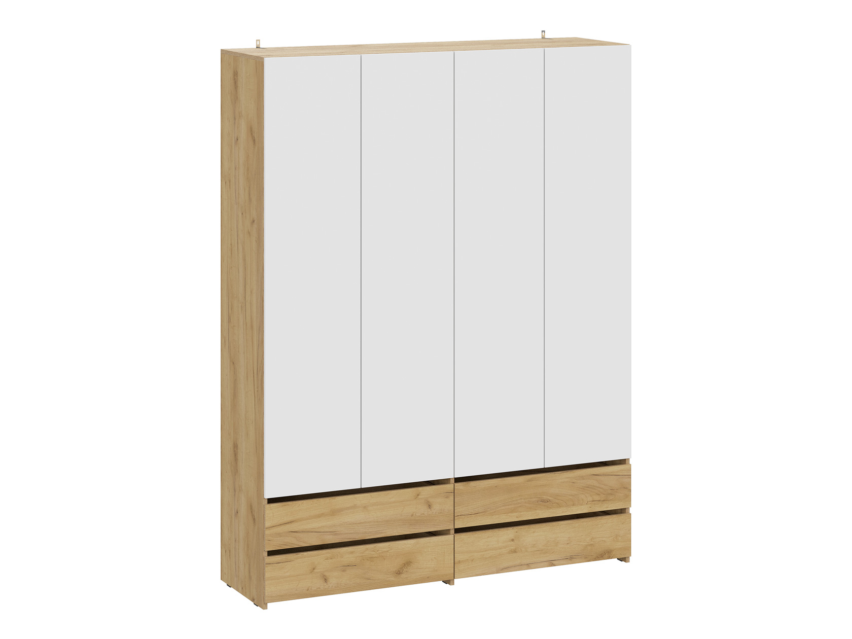 Распашной шкаф Шкаф 4 дв Абрау с ящиками Абрау Макси фото 1