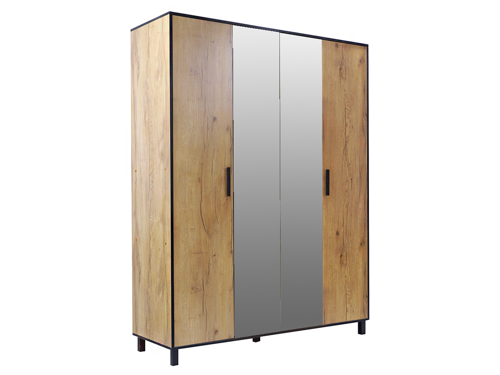 Распашной шкаф Шкаф 4 дв Лофт-4 Лофт Макси фото 1