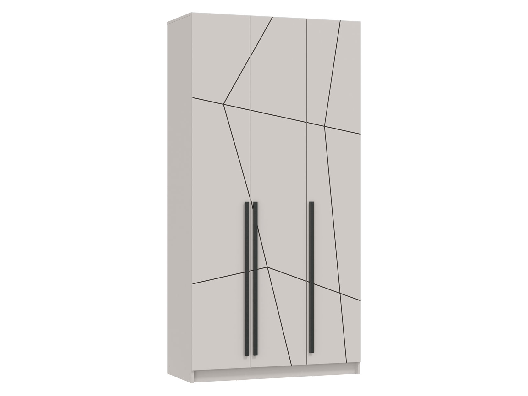 Распашной шкаф Шкаф 3 дв Брандо Геометрия Брандо Узор Миди фото 1