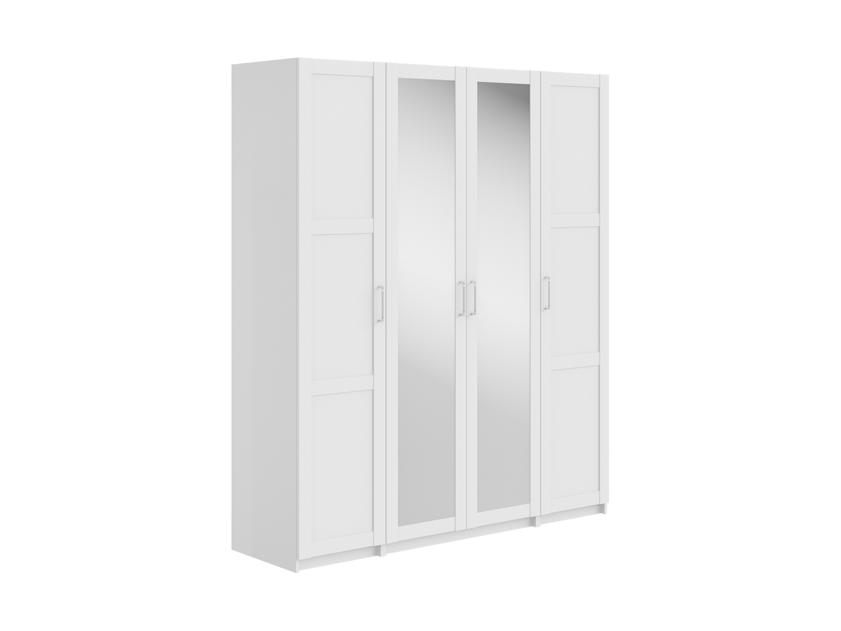 Распашной шкаф Шкаф 4 дв Осло Осло Квадро фото 1