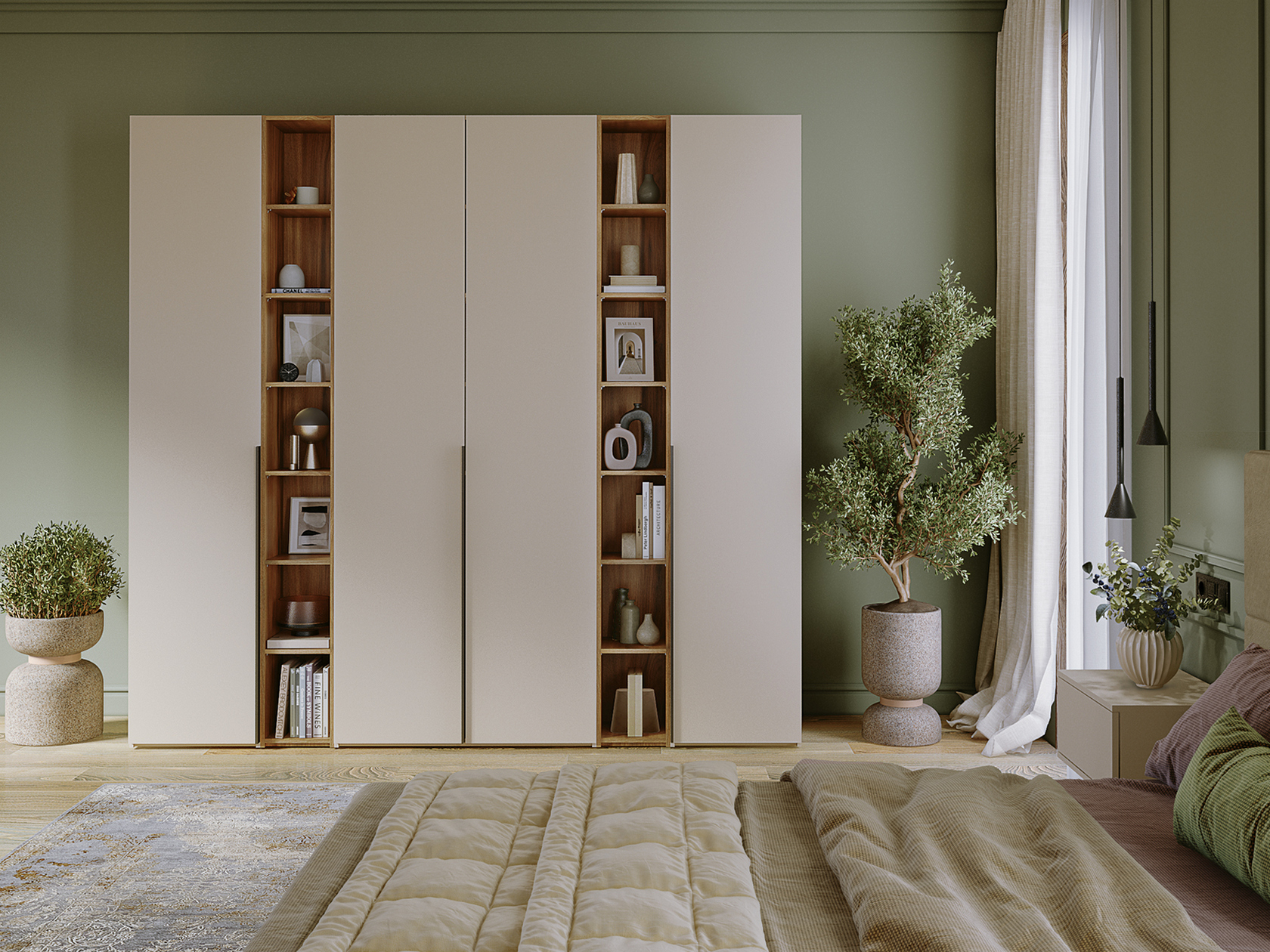 Набор мебели Распашной шкаф Лаура 4 Лаура Ультра фото 1