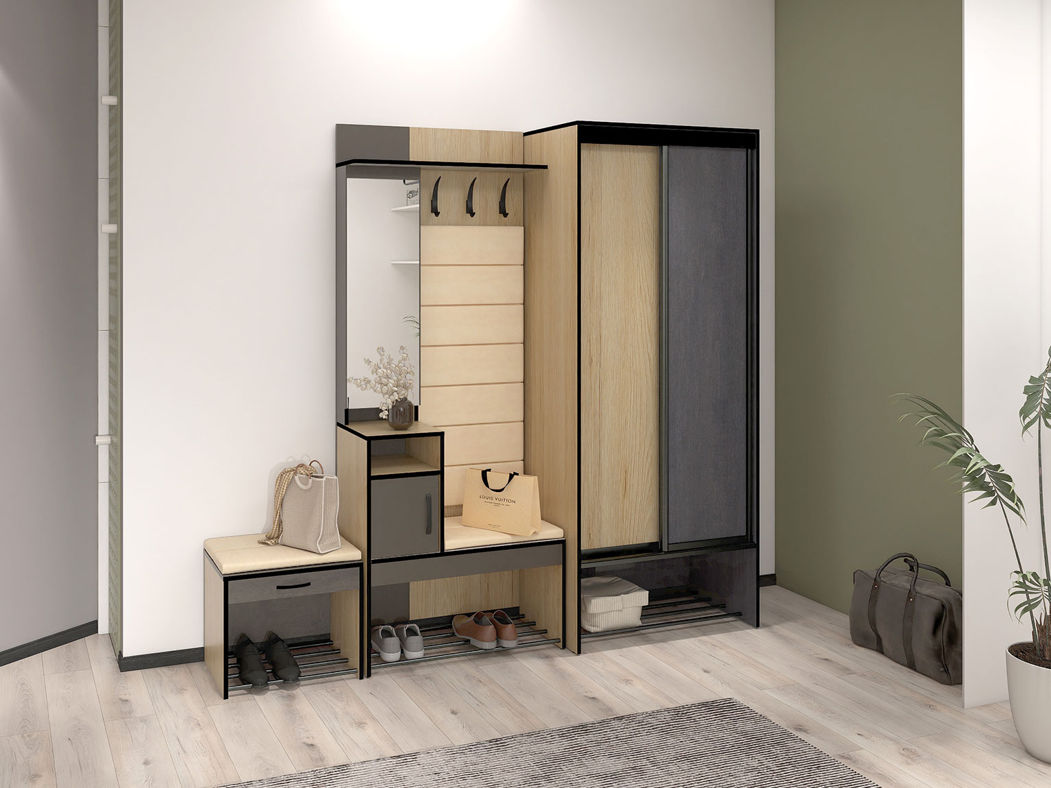 Прихожая Прихожая Ольга 1 Ольга Макси фото 1