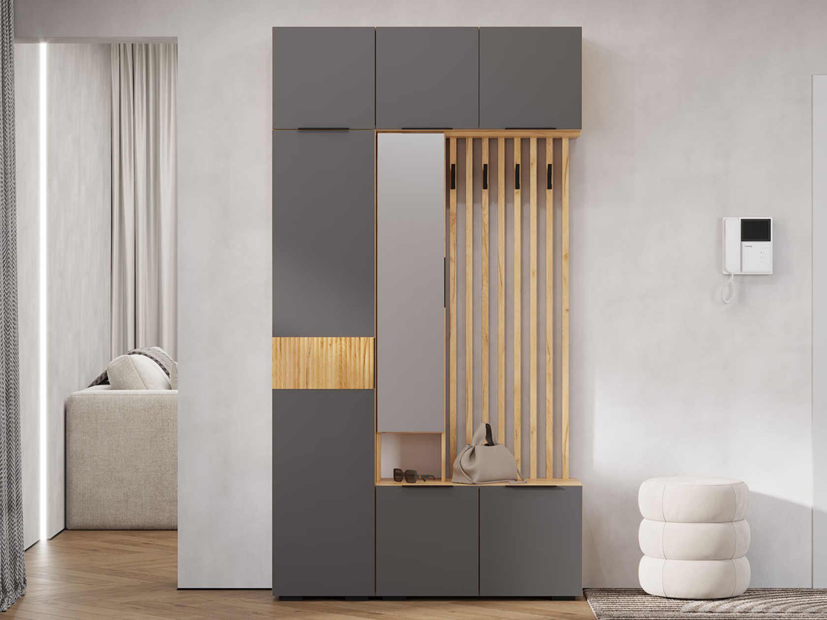 Прихожая Прихожая Сандра 2 Сандра Миди фото 1