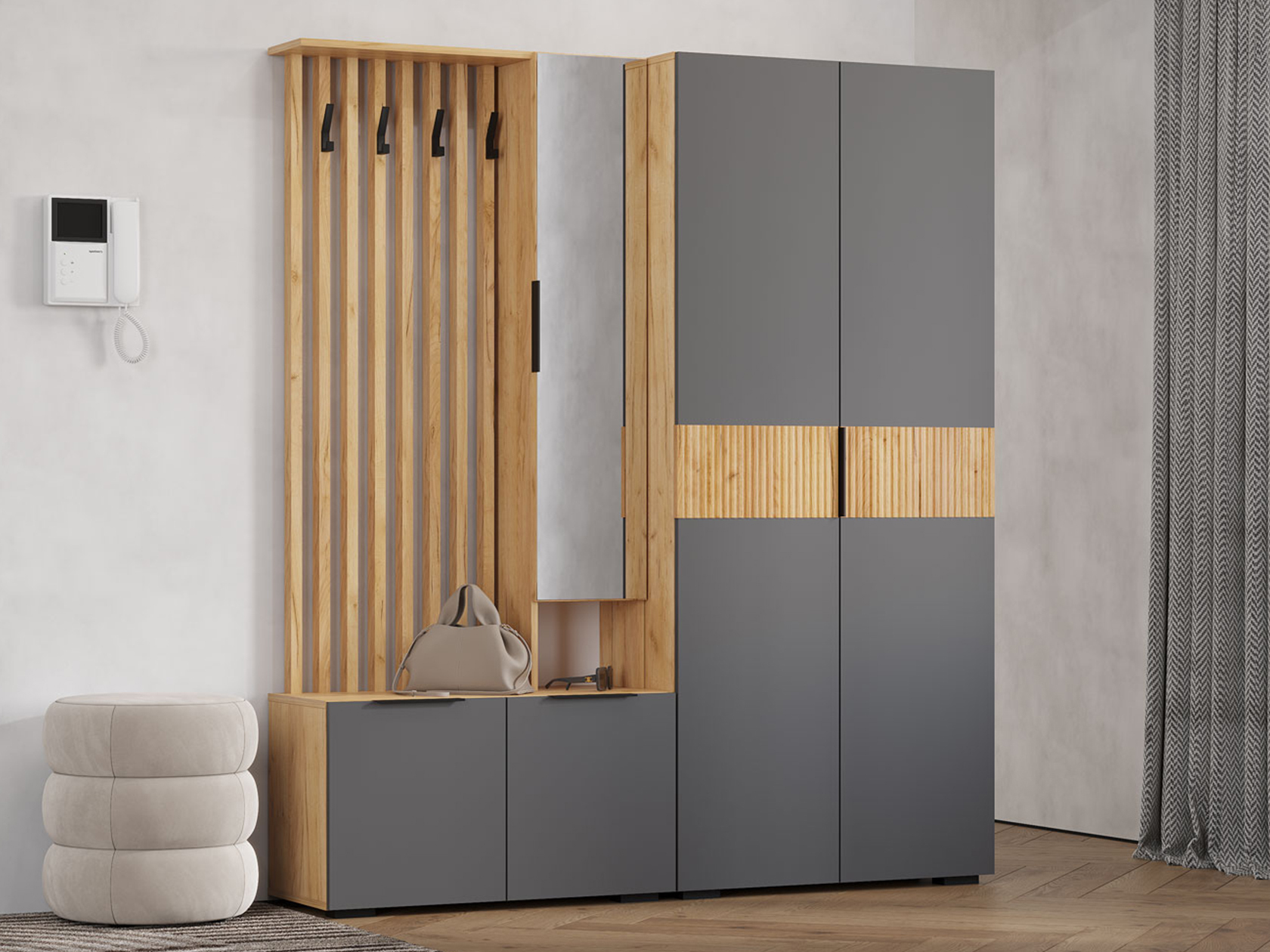 Прихожая Прихожая Сандра 5 Сандра Лайт фото 6