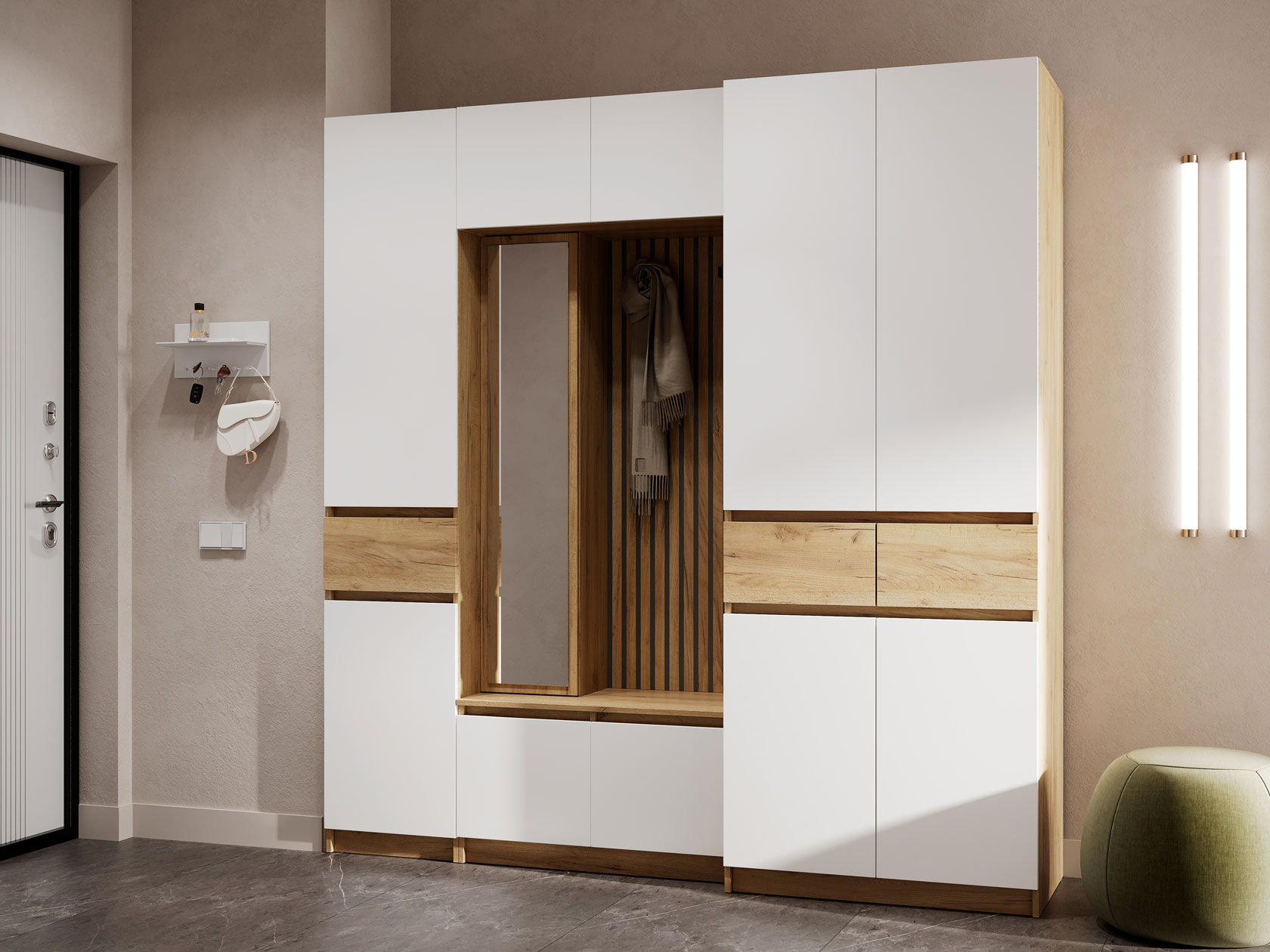 Прихожая Прихожая Бостон Лайт 2 Бостон Лайт Макси фото 1