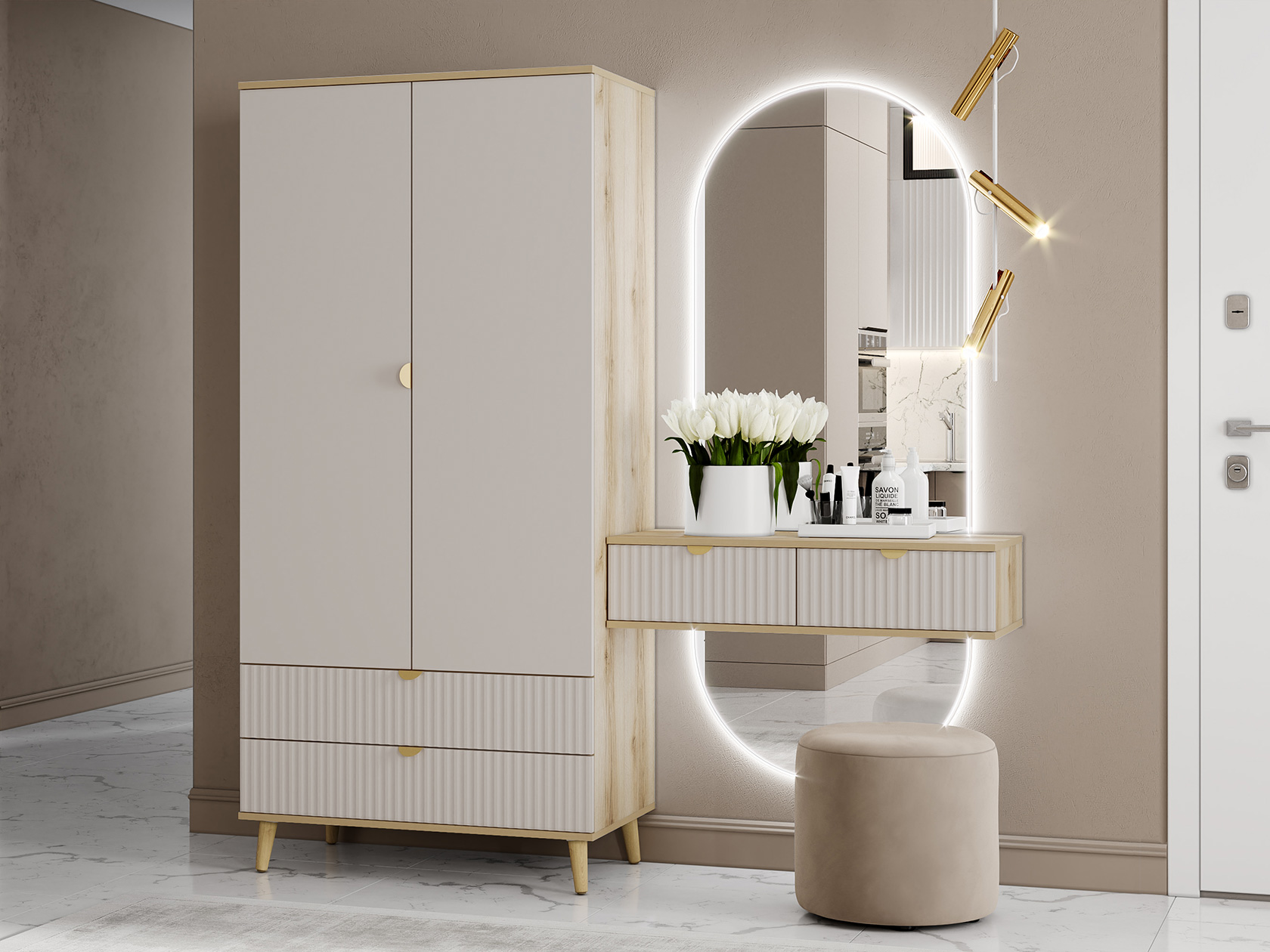 Прихожая Прихожая Дакота 2 Дакота Мини фото 6