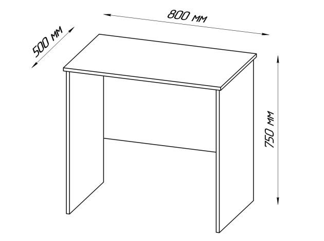 Письменный стол Кастор 80