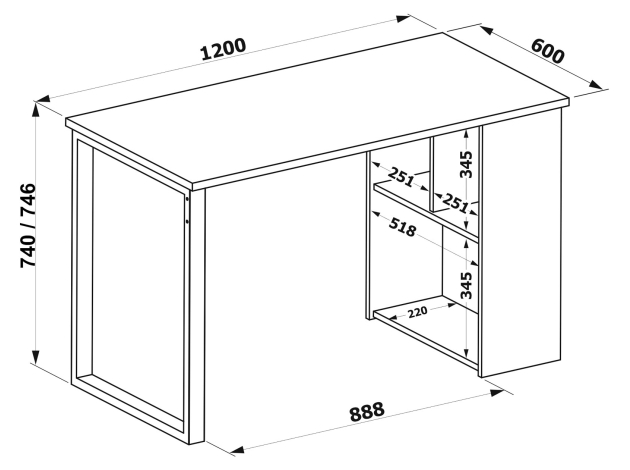 Письменный стол Маркус