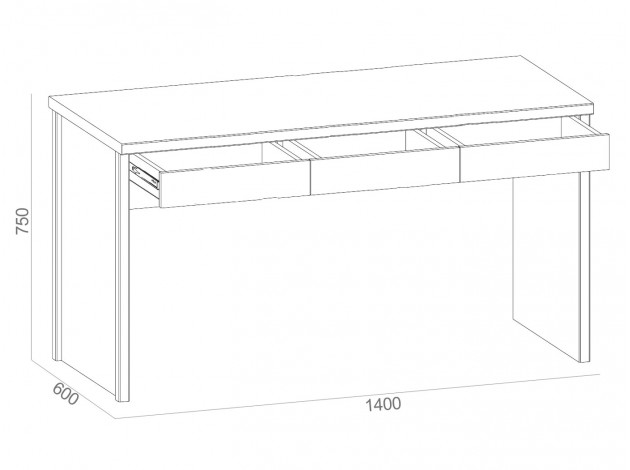 Письменный стол Джаз С-5
