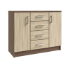 Комод Комод Эко 4 ящ 2 дв Эко 3 фото 1