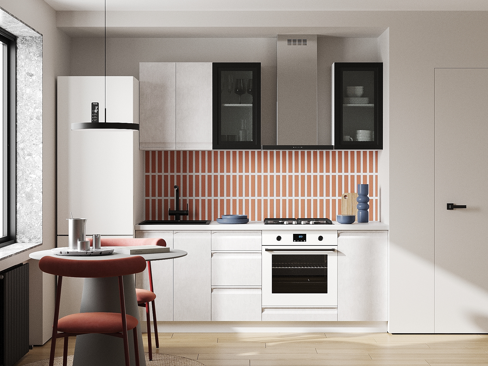 Кухонный гарнитур Вельвет Кухонный гарнитур прямой 200 см Вельвет 200 см фото 1