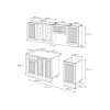 Кухонный гарнитур Кухня Хозяюшка 2,1 м Хозяюшка 210 см фото 23
