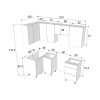 Кухонный гарнитур Модерн Кухонный гарнитур угловой  со шкафом под вытяжку 210х100 см Модерн 210х100 см фото 10