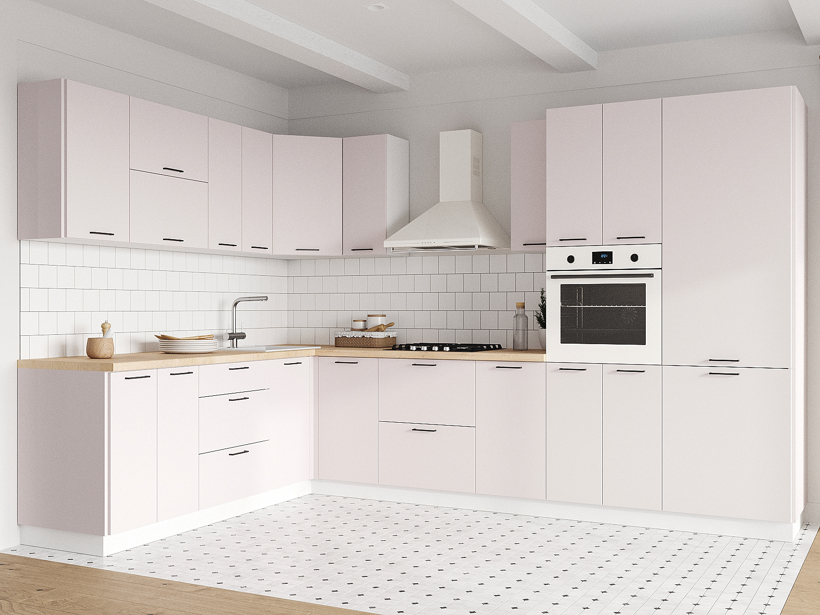 Кухонный гарнитур Аурелио Кухонный гарнитур угловой 320х220 см Аурелио 320х220 см фото 1