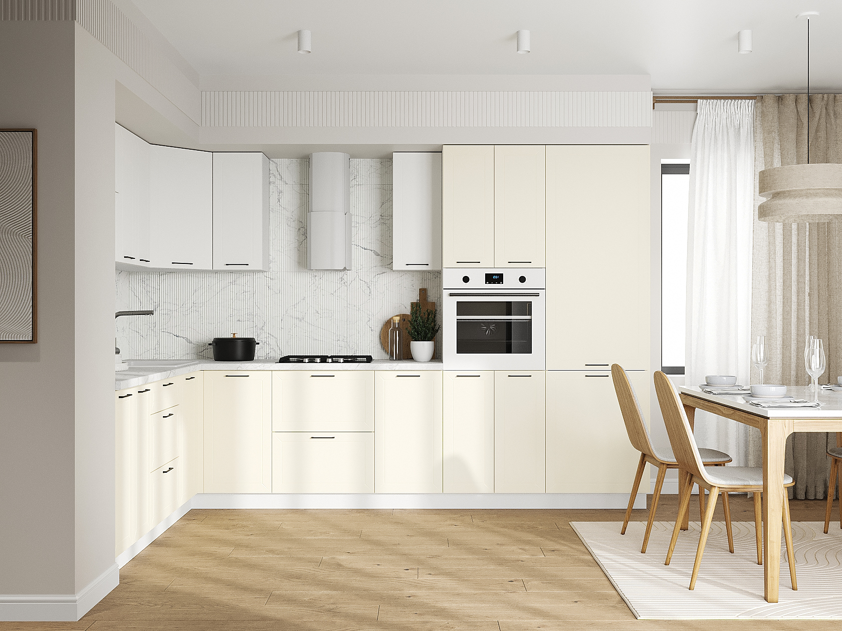 Кухонный гарнитур Вектор Кухонный гарнитур угловой 320х220 см Вектор 320х220 см фото 1