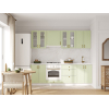 Кухонный гарнитур Прованс Кухонный гарнитур прямой со стеклом 240 см Прованс 240 см фото 7
