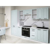 Кухонный гарнитур Грейвуд Кухонный гарнитур прямой 260 см со стеклом Грейвуд 260 см фото 3